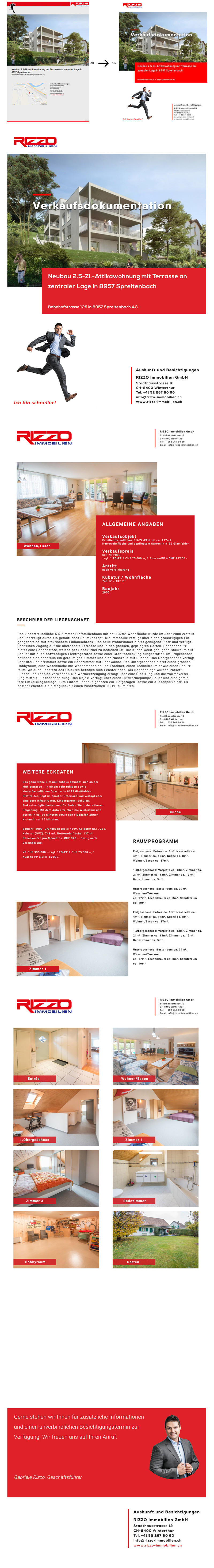 Verkaufsdokumentation Rizzo Immobilien GmbH